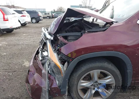 2016 Toyota Highlander Limited Platinum from USA, damaged, VIN 5TDDKRFH1GS315619